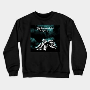 Don't give up Angel Crewneck Sweatshirt